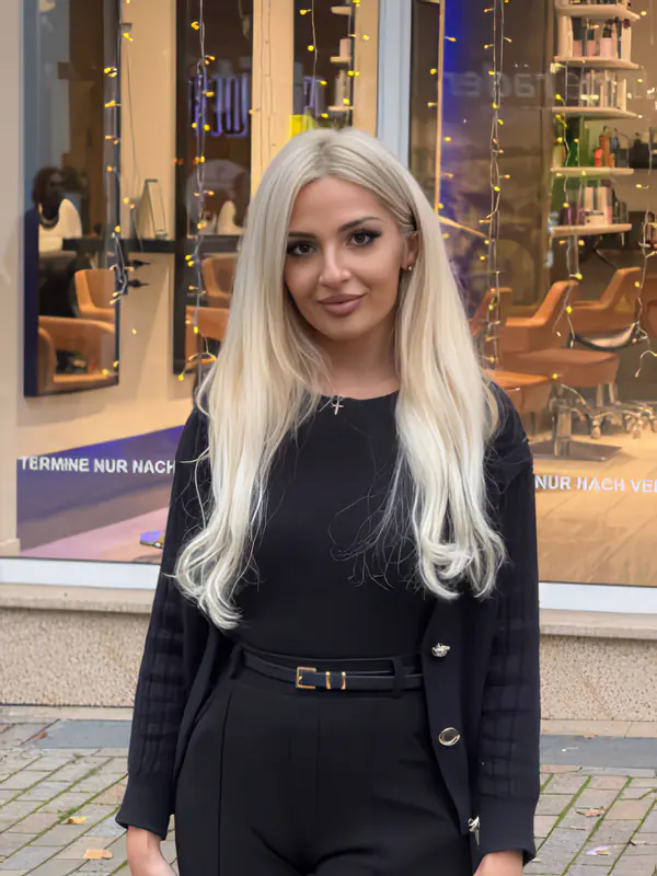 Porträt von Irini aus dem Scherwerk-Team, hochkant